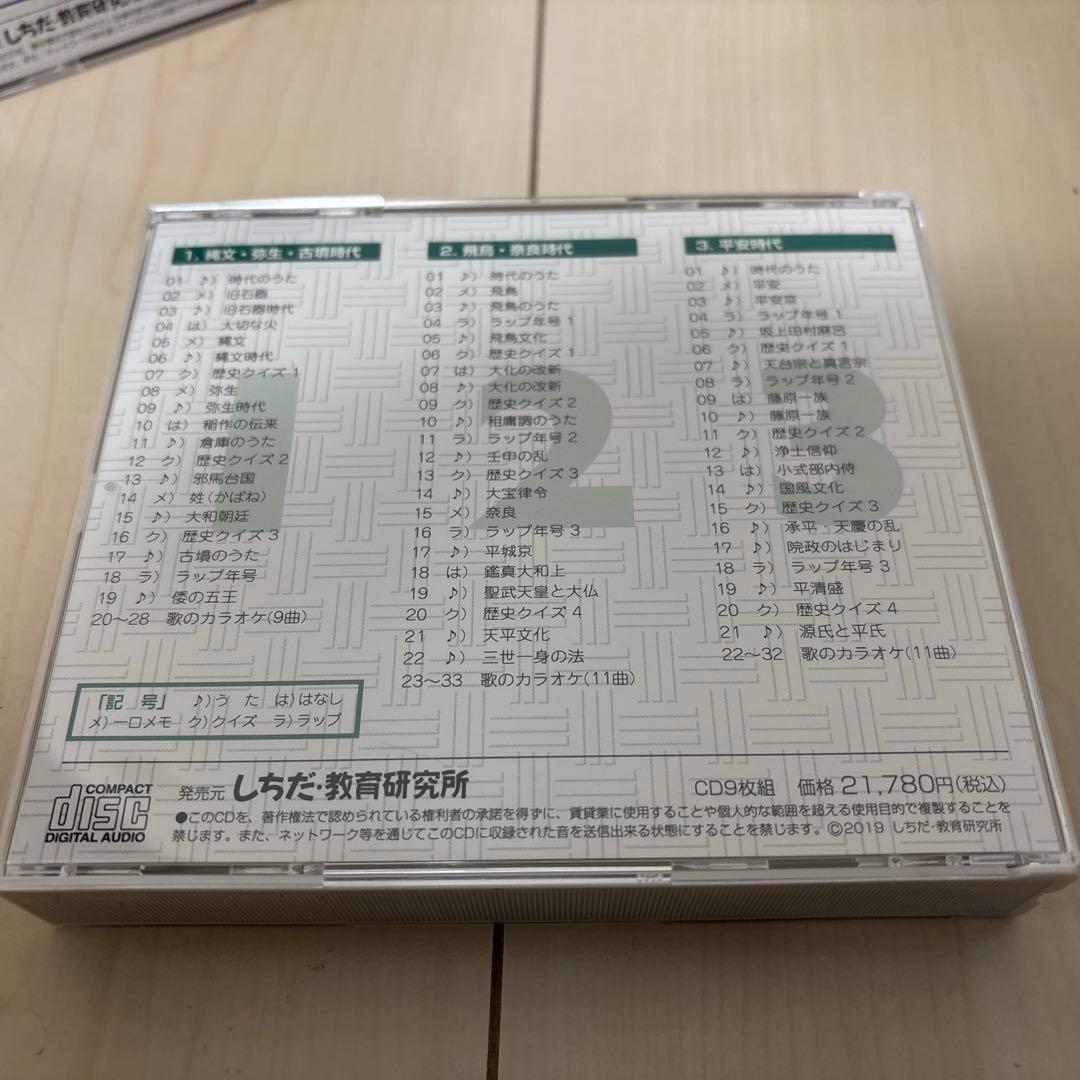 ！専用！改訂六版発行2024年10月　しちだ　日本史　れきし探訪 CD9枚セット