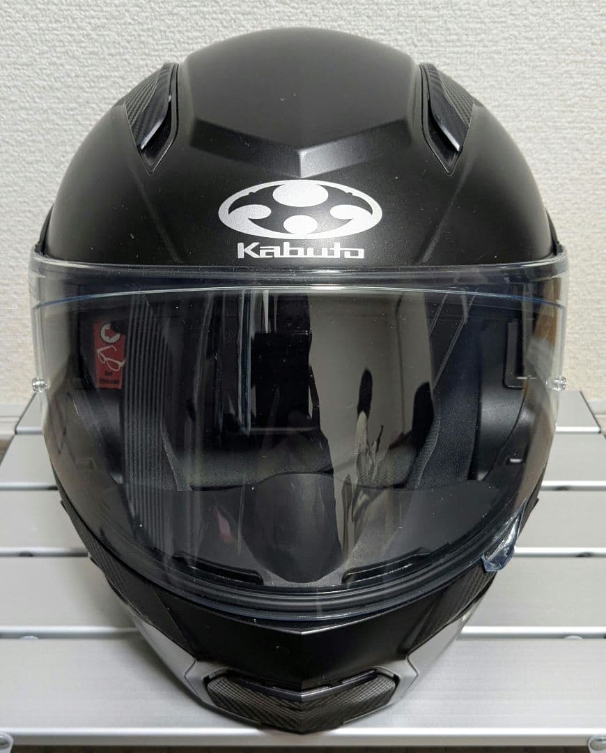 ​【美品/XLサイズ】Kabuto RYUKI マットブラック 2022年製