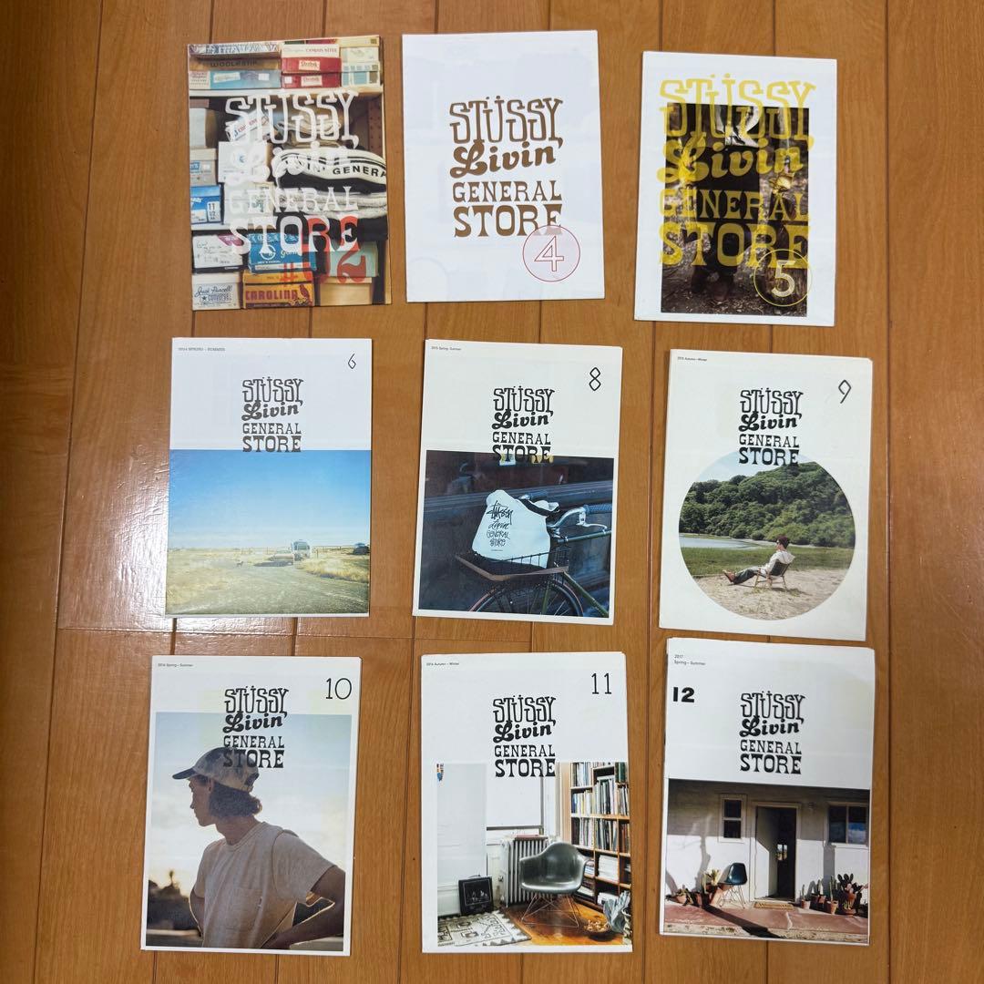 【セット購入のみ】 stussy livin' 宝島ムック本