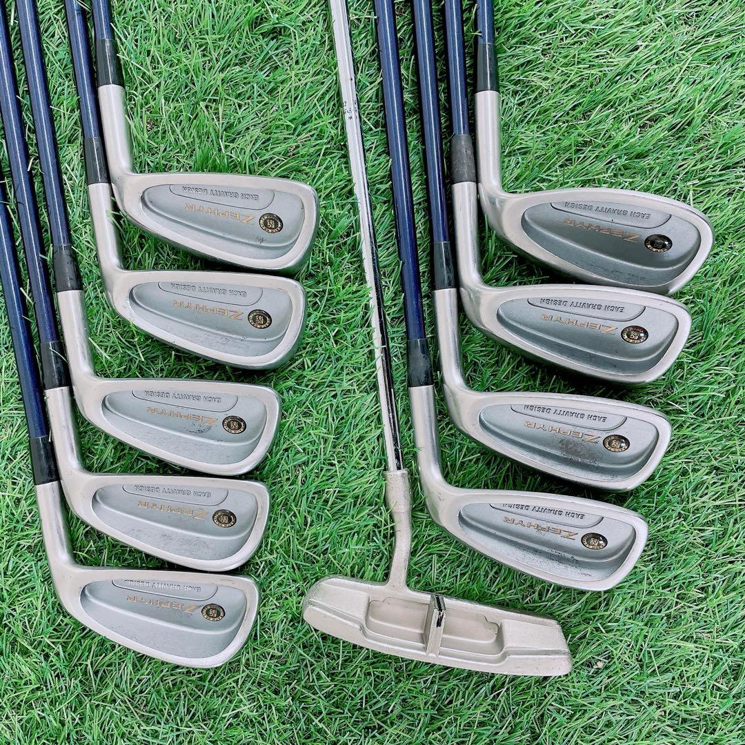 ミズノ　JPX A25 ゼファー　ゴルフクラブ　メンズセット　初心者　N2091