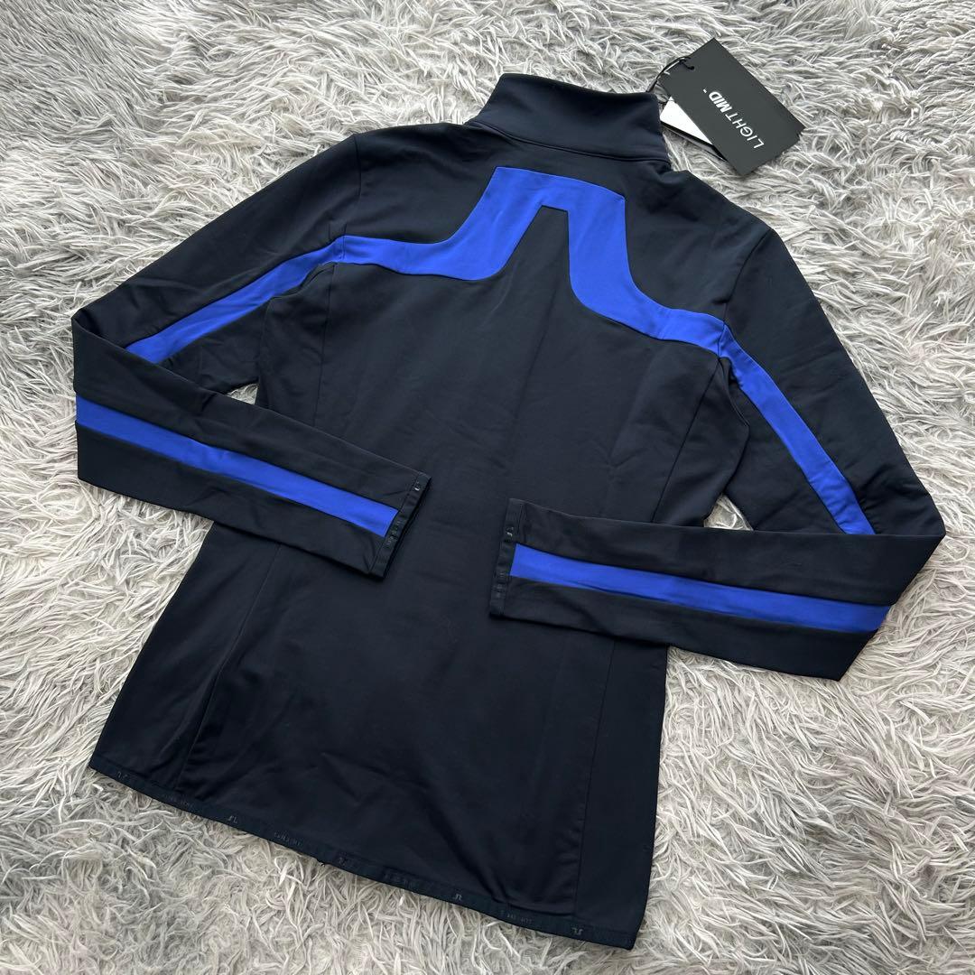 おまとめ　新品　ジェイリンドバーグ　ジャケット　裏起毛　ネイビー　フルジップ