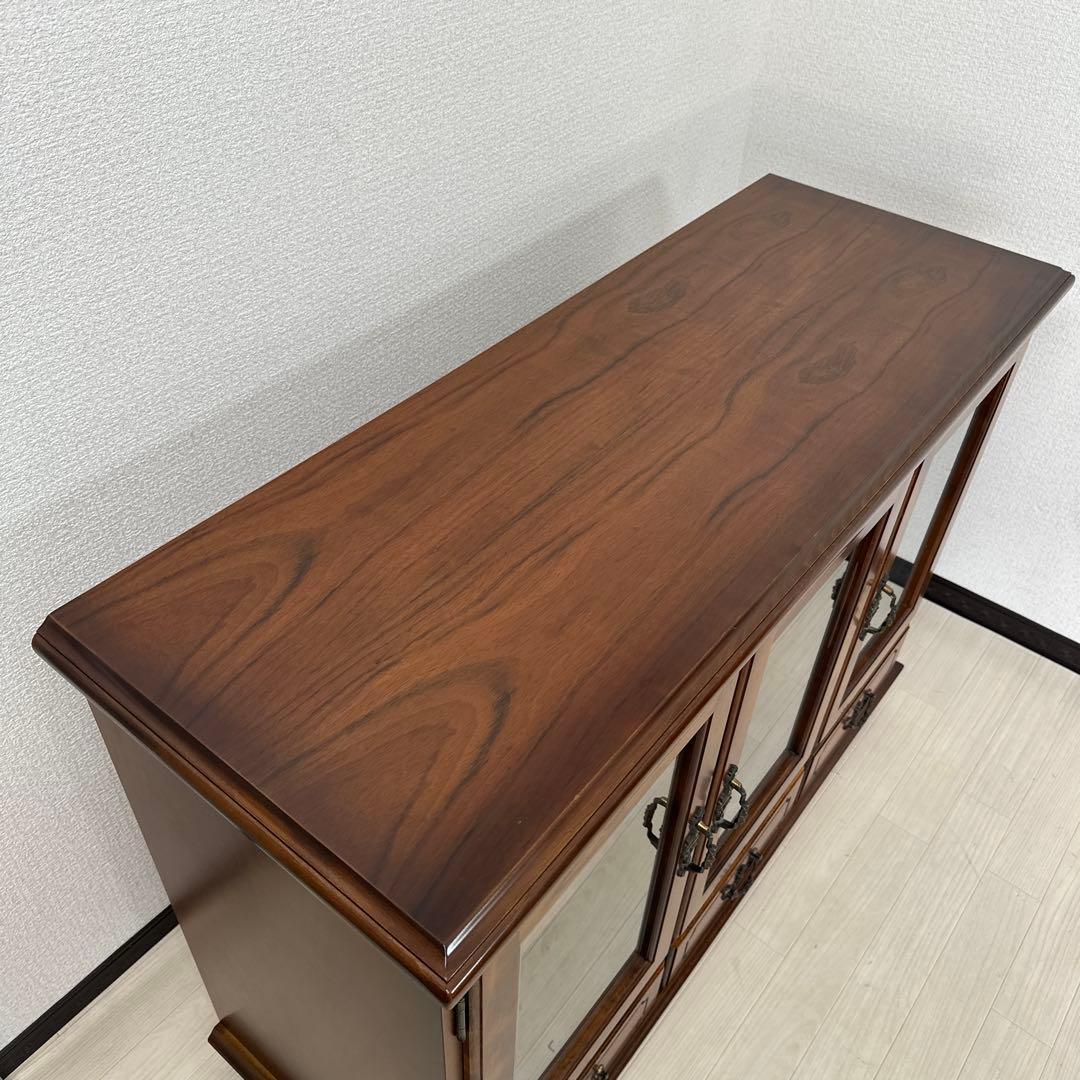 【展示品】カリモク コロニアル サイドボード キャビネット リビングボードi1※