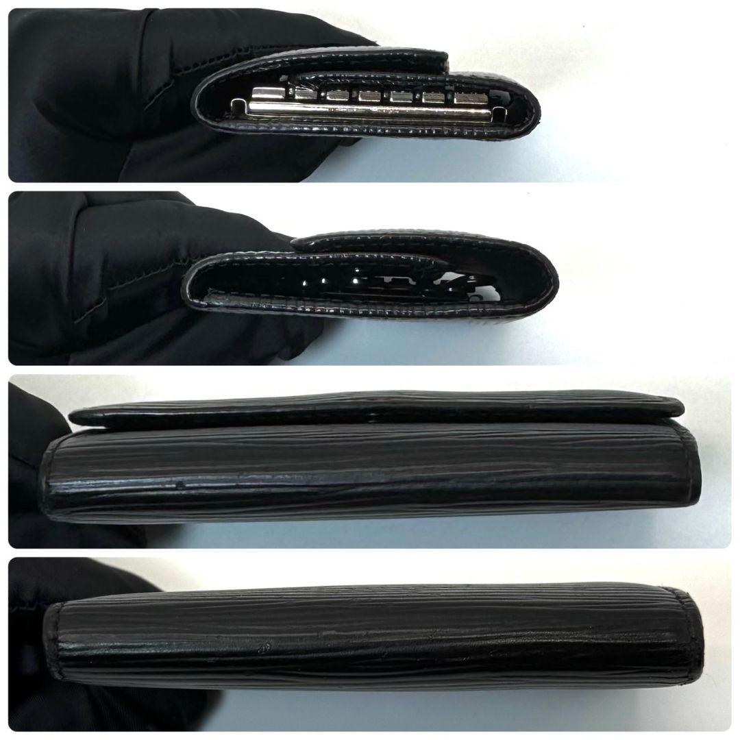 良品 ルイヴィトン エピ ミュルティクレ6 黒 キーケース キーホルダー 鍵