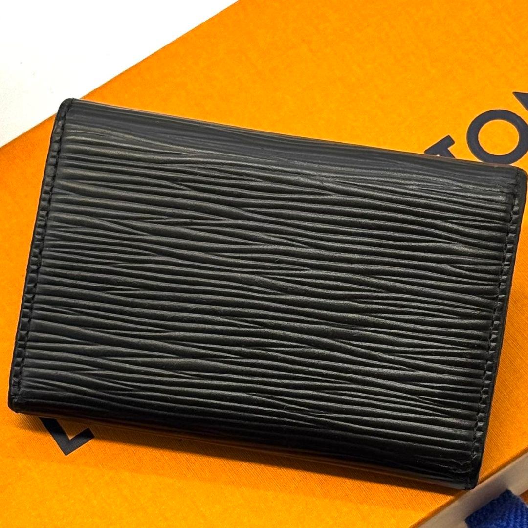 良品 ルイヴィトン エピ ミュルティクレ6 黒 キーケース キーホルダー 鍵