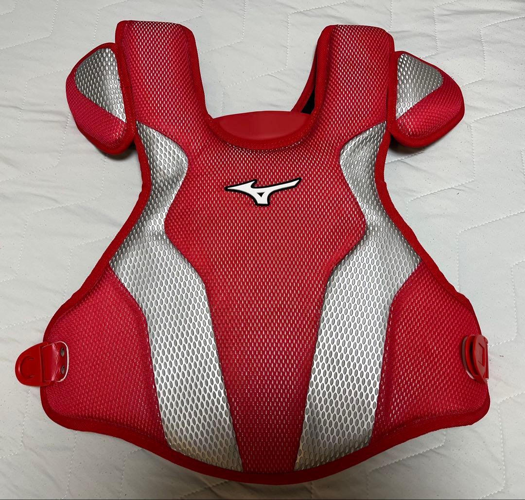 ミズノプロ　キャッチャー防具セット　収納袋2枚付き　使用感薄美品