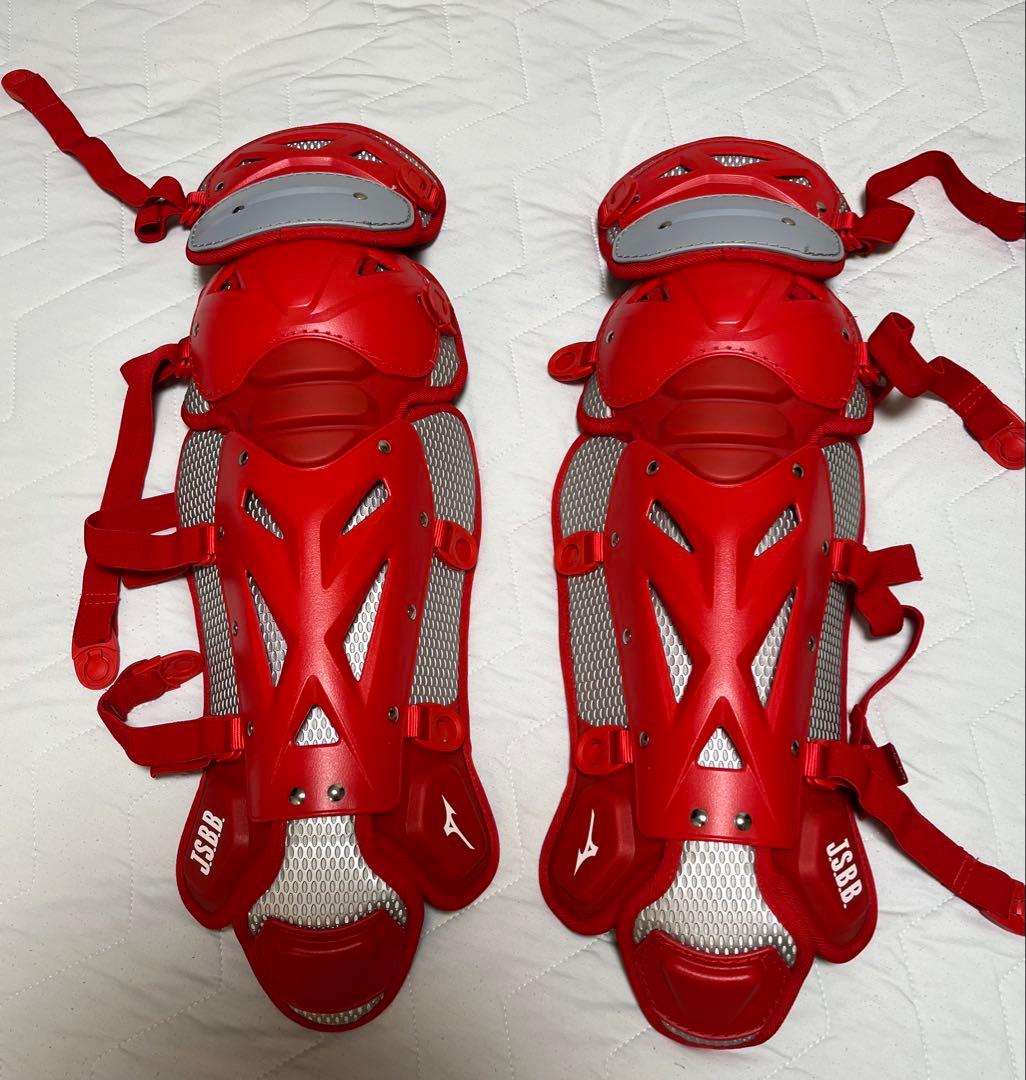 ミズノプロ　キャッチャー防具セット　収納袋2枚付き　使用感薄美品