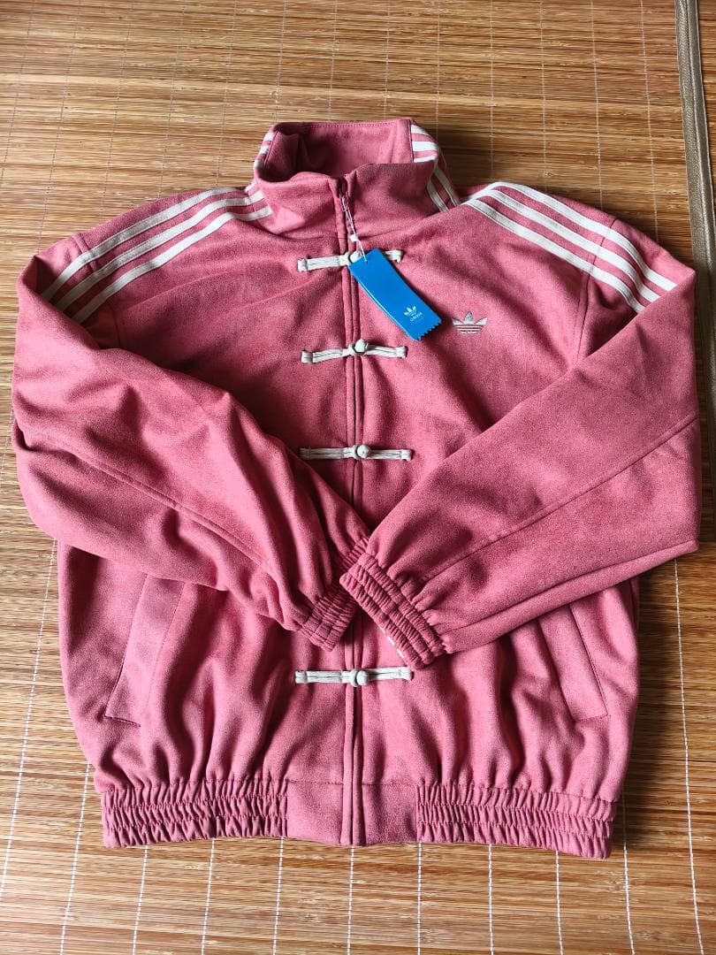 新品 アディダス 中国限定 蛇年トラックジャケット レッド S