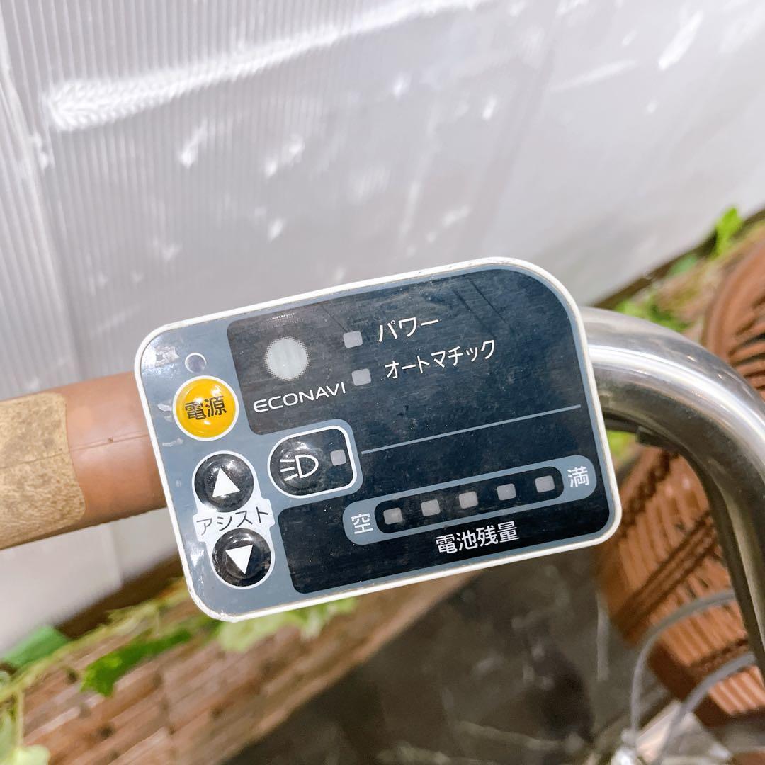 【57】電動自転車 Panasonic ビビ ライト シルバー 20インチ
