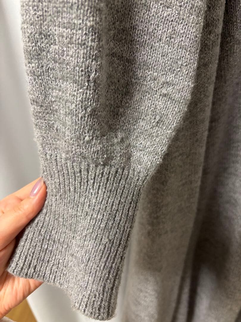 グレースコンチネンタル　ケミカルレースニットワンピース