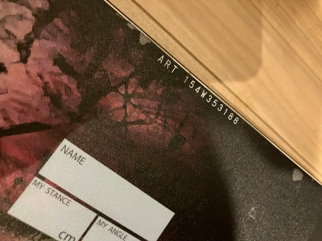 スノーボード November artist 154w 23-24