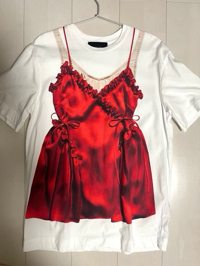 シモーネロシャ Simone Rocha トロンプルイユTシャツ