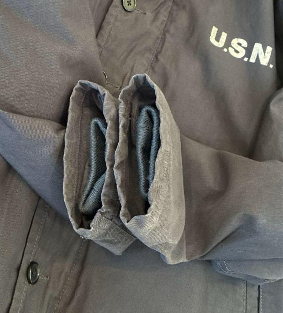 希少サイズ AVIREX N-1 デッキジャケット／ネイビー 2XL 大きい