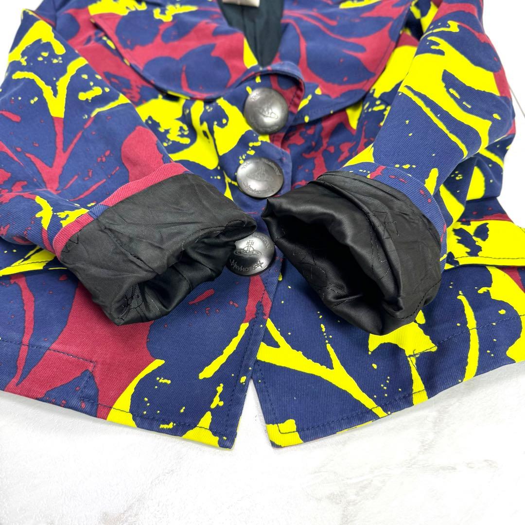 希少 ヴィヴィアンウエストウッド ロゴボタン テーラード 変形 ジャケット 42