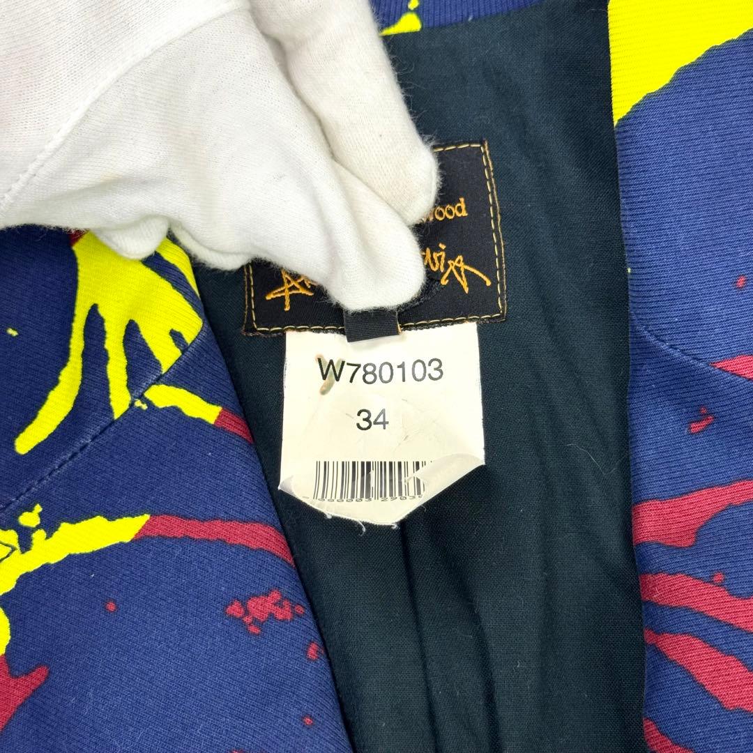 希少 ヴィヴィアンウエストウッド ロゴボタン テーラード 変形 ジャケット 42