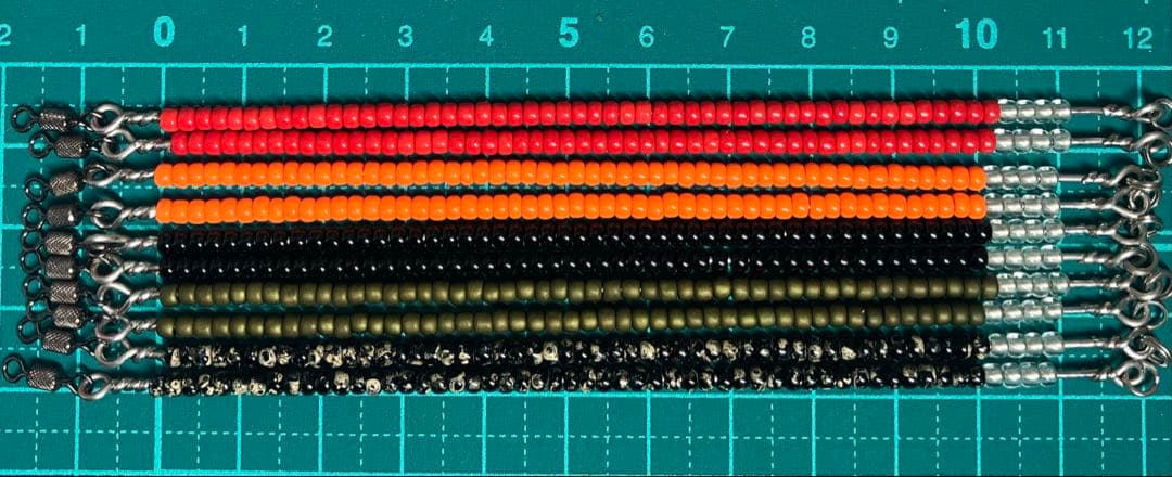 r_b様ご注文品③太軸カスタム9cm10本セット K-craftネジングルアー