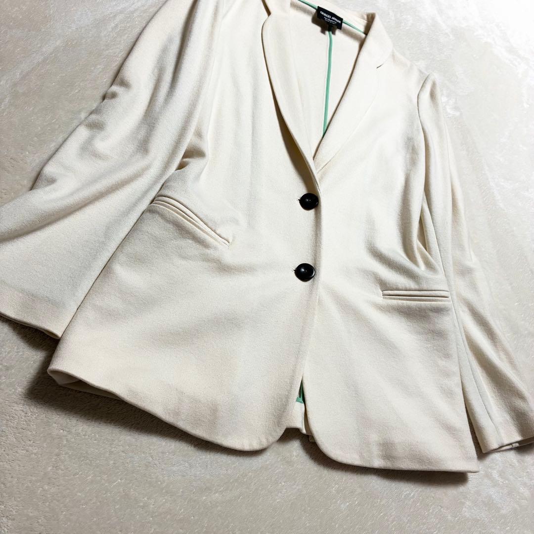 【美品】GIORGIO ARMANI☆ウールジャケット☆カシミヤ100%☆