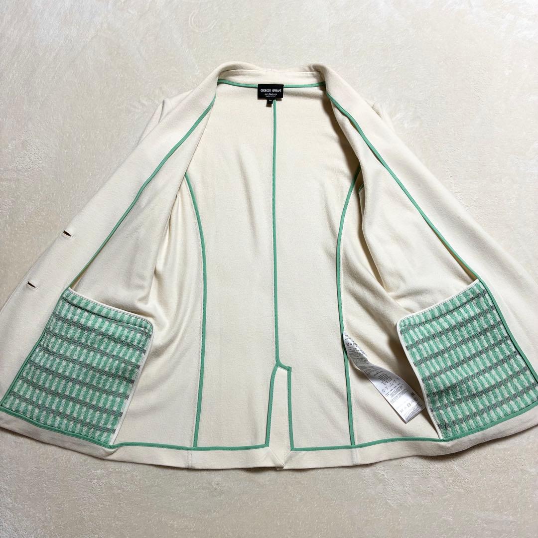 【美品】GIORGIO ARMANI☆ウールジャケット☆カシミヤ100%☆