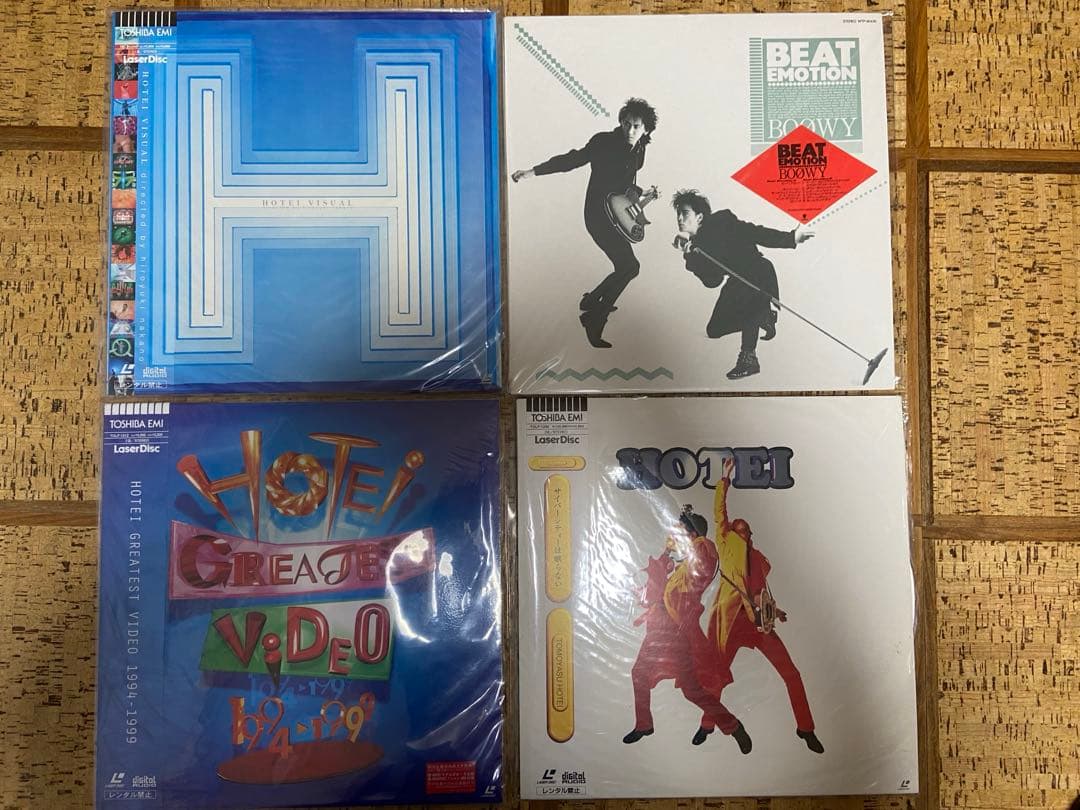 布袋寅泰 BOØWY レコード