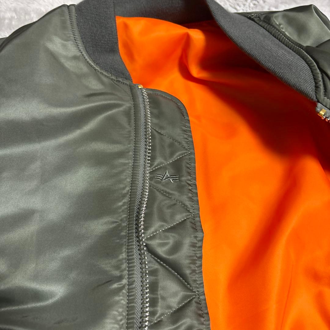 ALRHA INDUSTRIES MA-1 XL カーキ