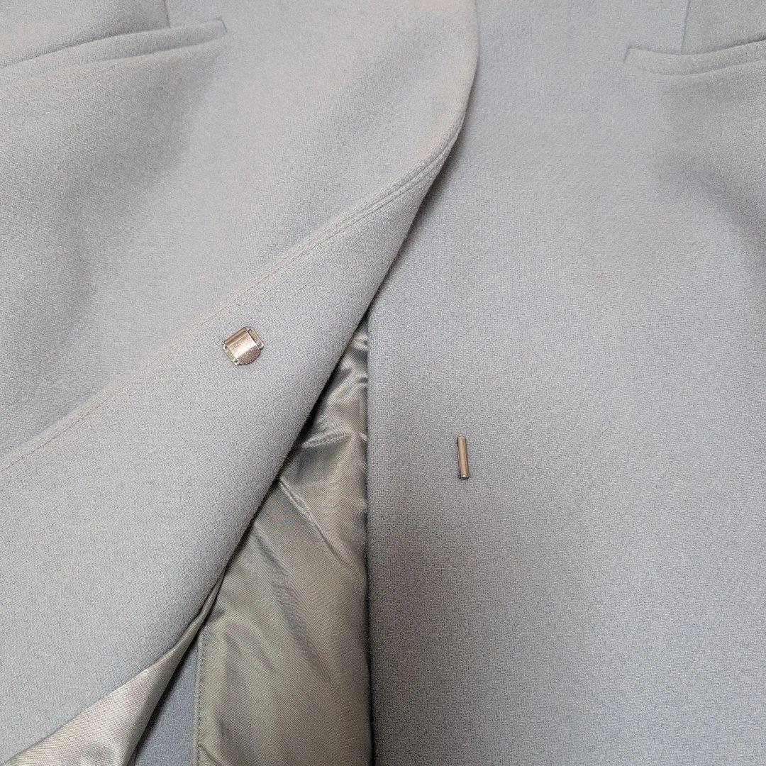 グリーンレーベルリラクシング カシミヤ メルトン ノーカラーコート 44 3L