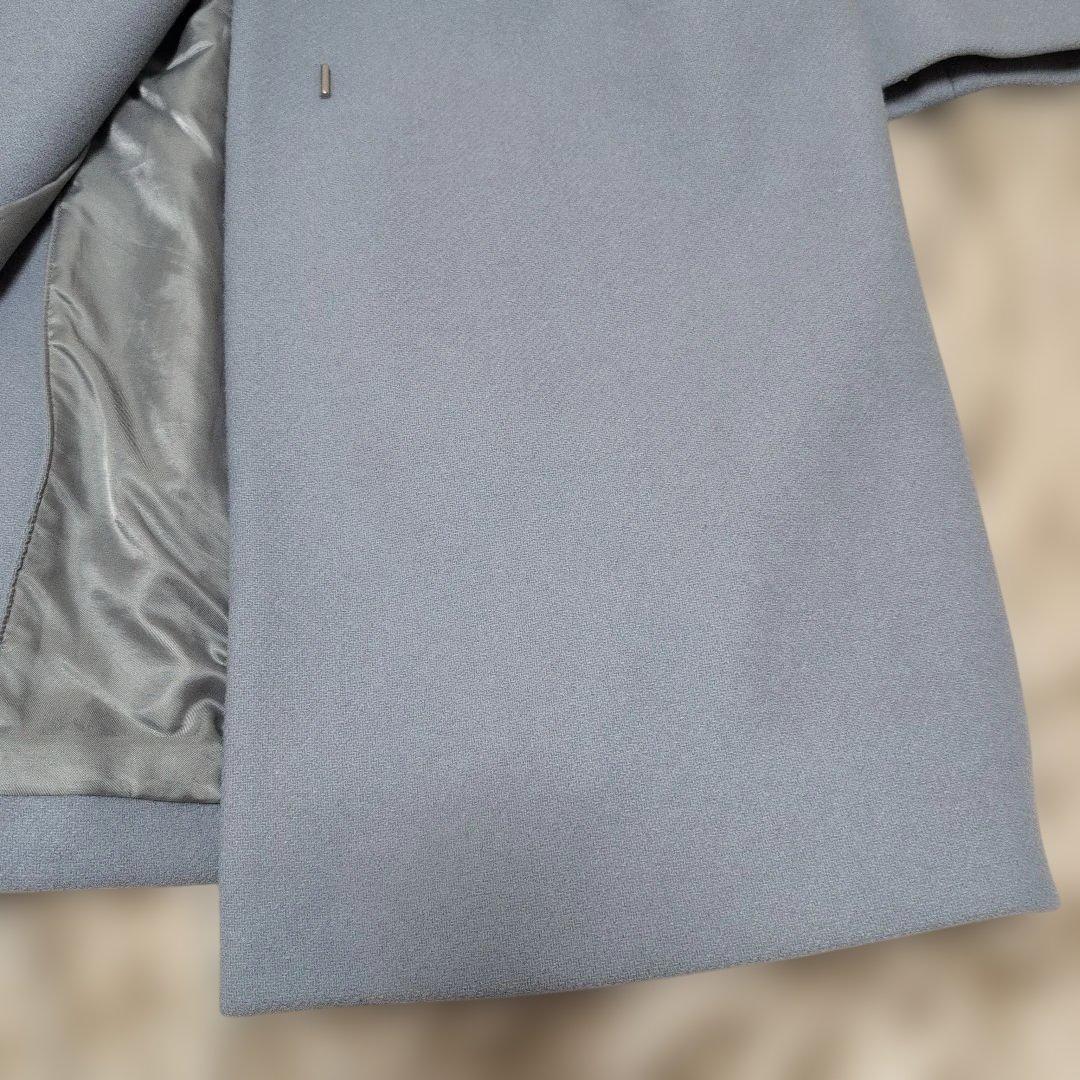 グリーンレーベルリラクシング カシミヤ メルトン ノーカラーコート 44 3L