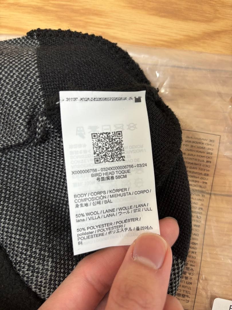 ARC'TERYX Bird Head Toque ブラック