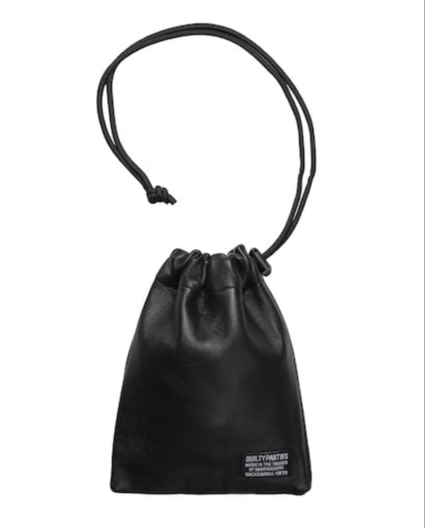 wacko maria LEATHER SHOULDER POUCH 新品未使用