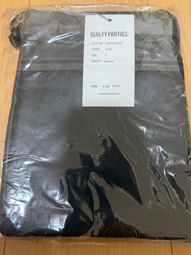 wacko maria LEATHER SHOULDER POUCH 新品未使用