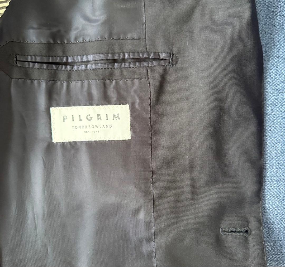 PILGRIM/TomorrowLand/Zegna生地 スリーピース【極美品】