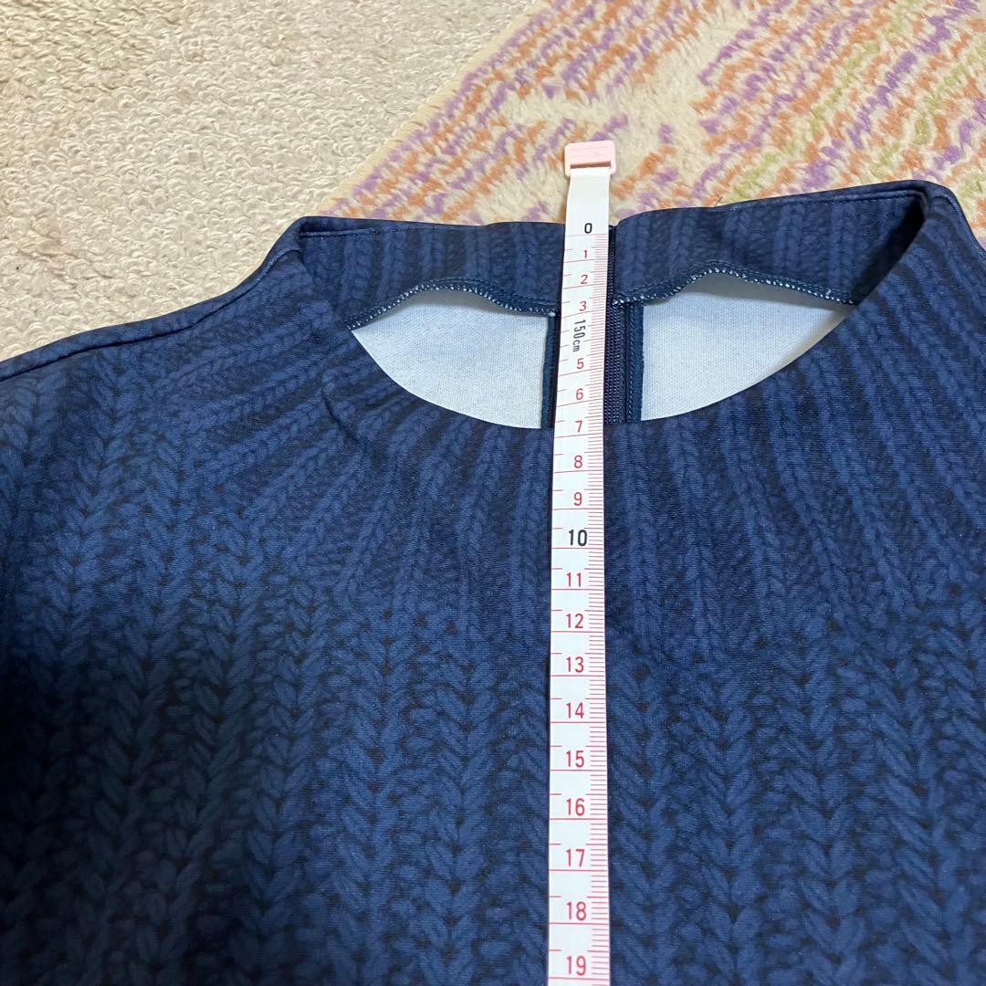 美品！ニット見え長袖ウェア