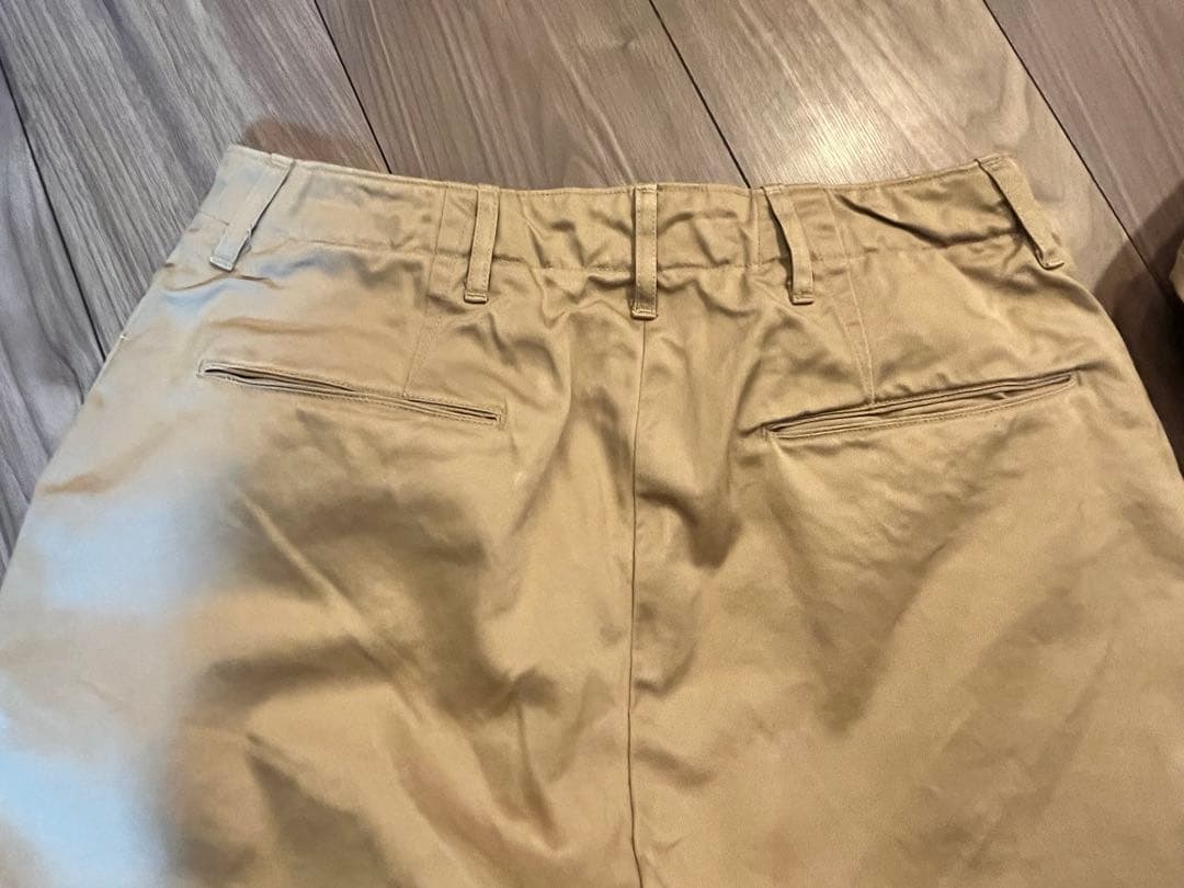 Buzz Rickson’sバズリクソン ベージュチノパン新品未使用30inch