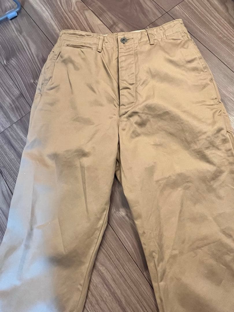 Buzz Rickson’sバズリクソン ベージュチノパン新品未使用30inch