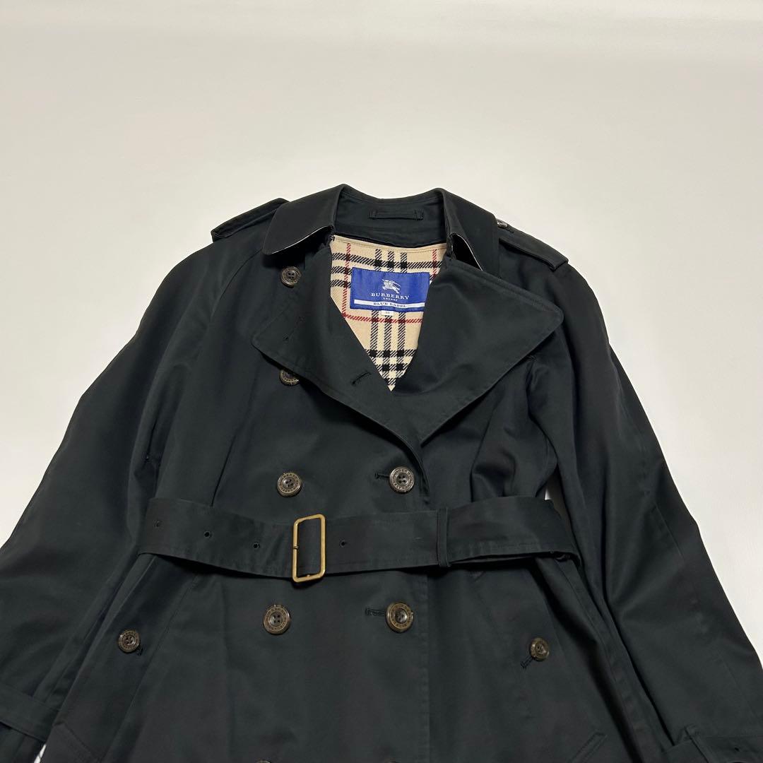 ✨美品 バーバリーブルーレーベル トレンチコート ライナー ベルト ノバチェック