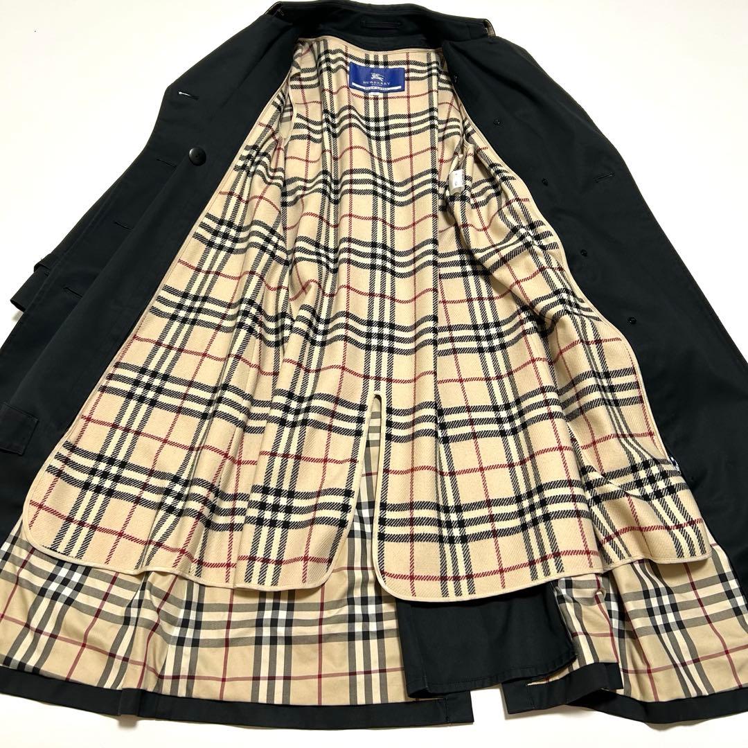✨美品 バーバリーブルーレーベル トレンチコート ライナー ベルト ノバチェック