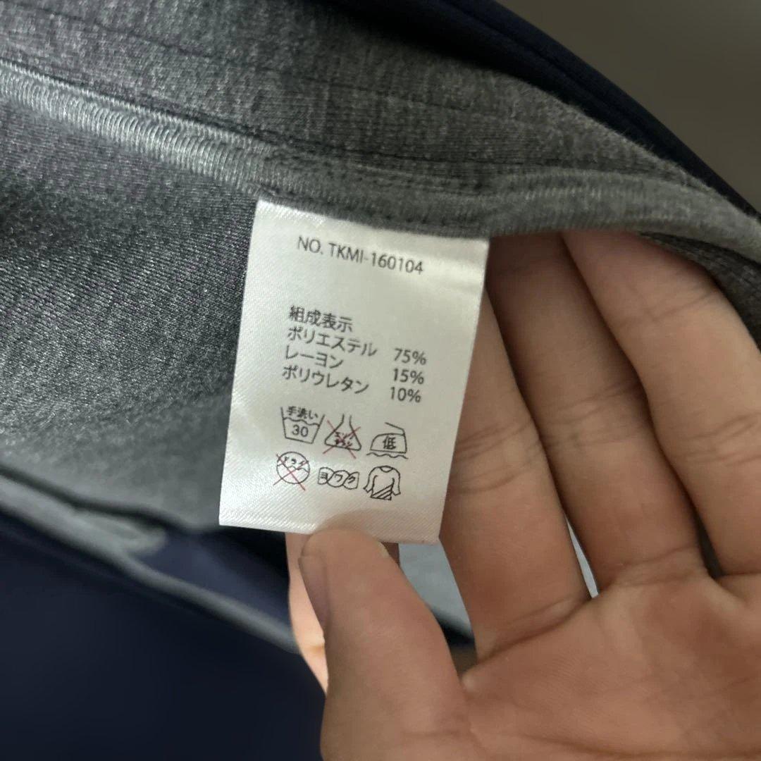 【未使用】muta ボンディングPコート ダブルコート 　ネイビー XL