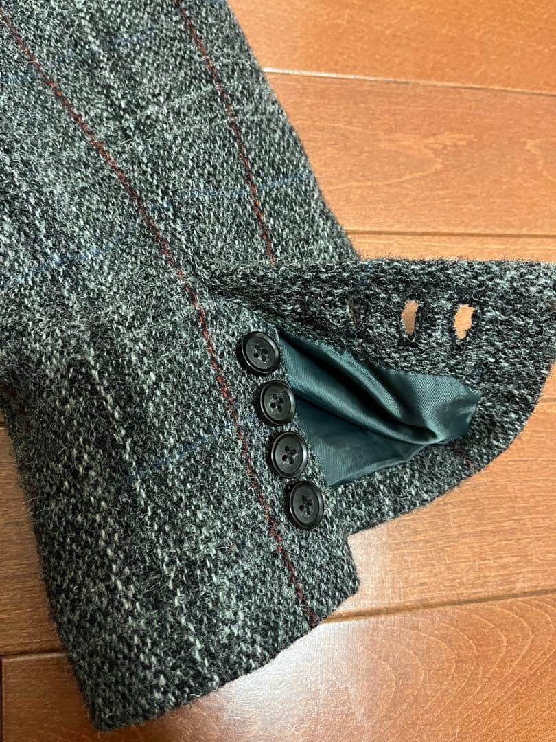 最終値下✨アーバンリサーチロッソ　ハリスツイード　チェスターコート　S