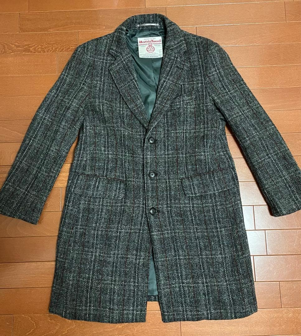 最終値下✨アーバンリサーチロッソ　ハリスツイード　チェスターコート　S
