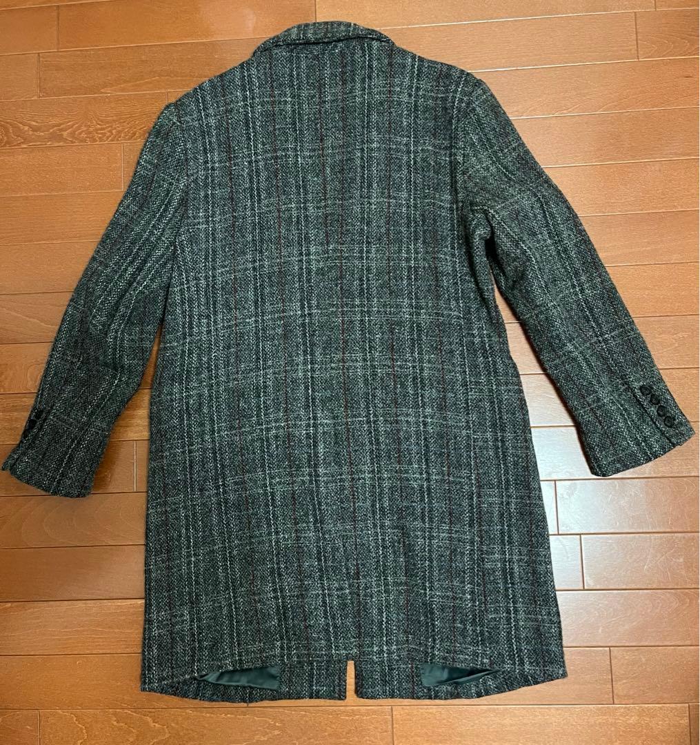 最終値下✨アーバンリサーチロッソ　ハリスツイード　チェスターコート　S