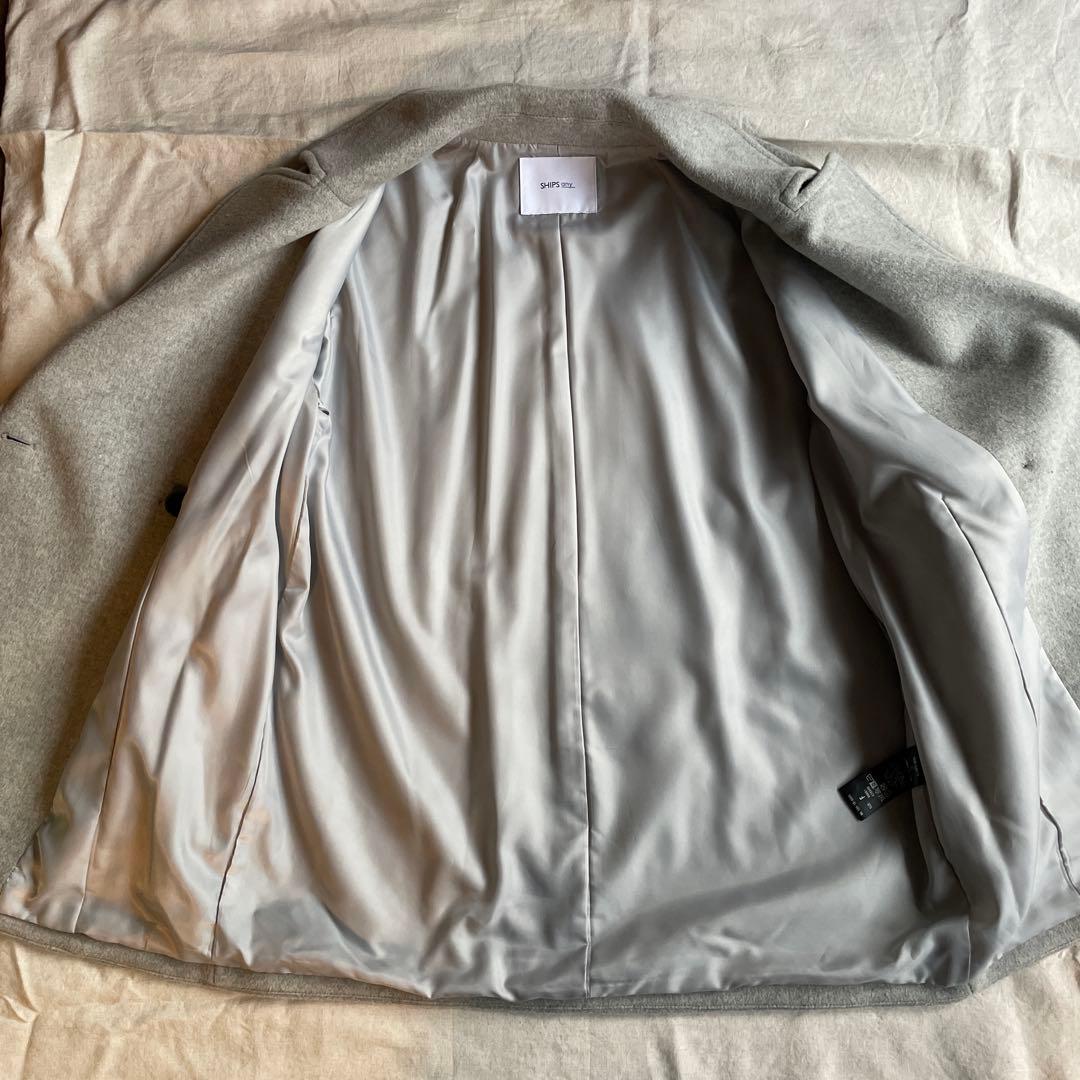 SHIPSanyテーラード コクーンショートコート