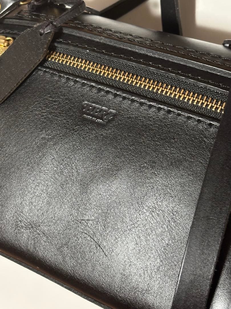 Herz ハンドバッグ　ショルダーバッグ　黒