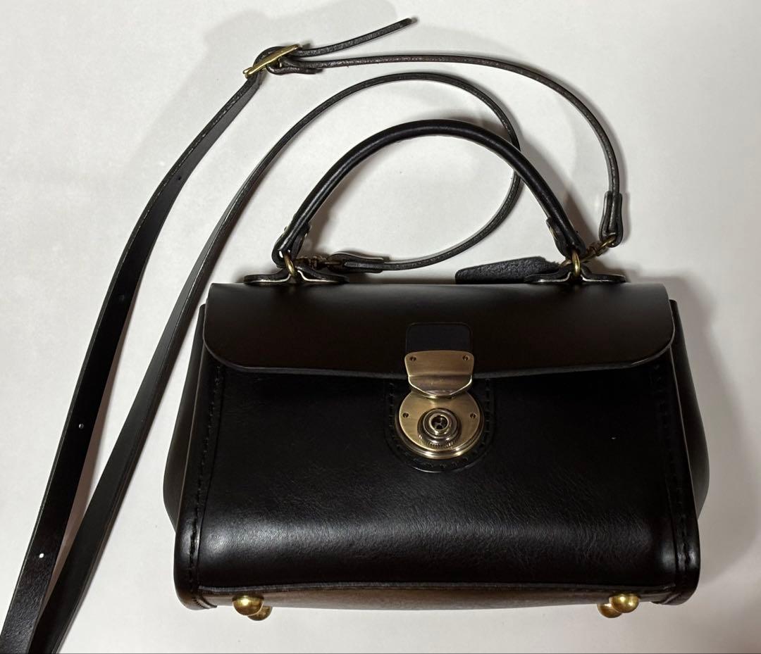 Herz ハンドバッグ　ショルダーバッグ　黒