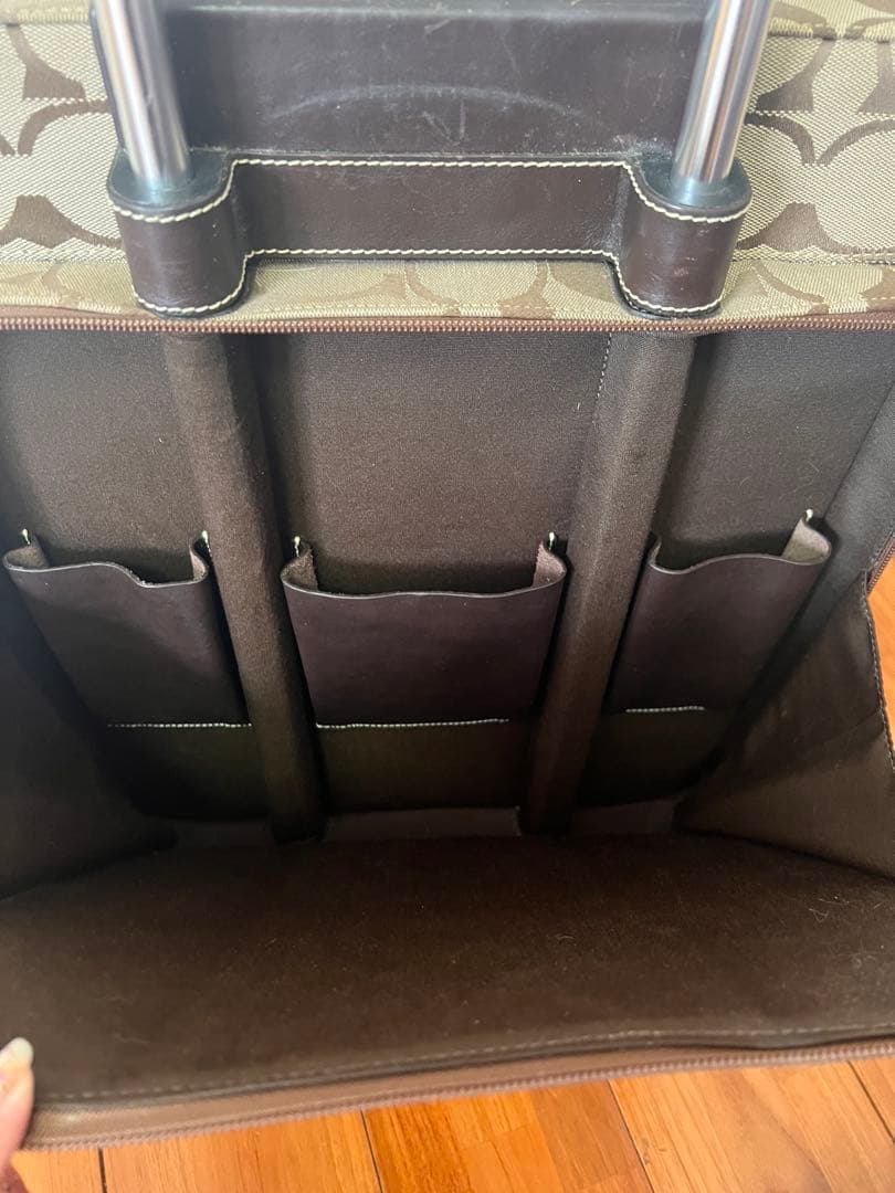 COACH 中型キャリーケース ロゴ　コーチ キャリーケース　スーツケース