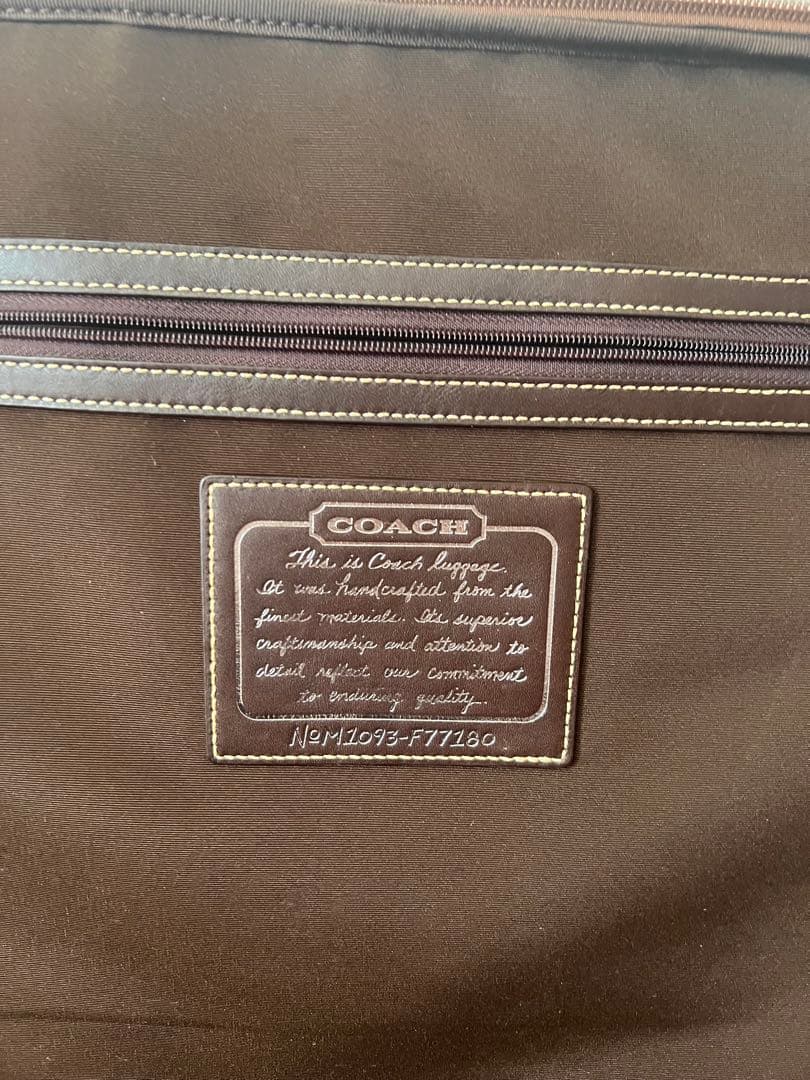 COACH 中型キャリーケース ロゴ　コーチ キャリーケース　スーツケース