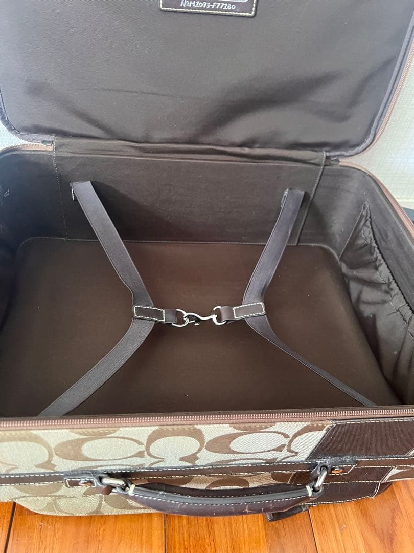 COACH 中型キャリーケース ロゴ　コーチ キャリーケース　スーツケース