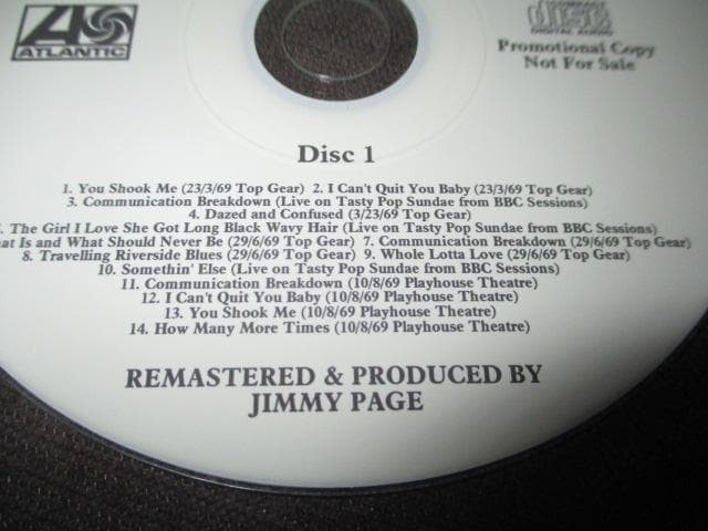 Led Zeppelin Deluxe Edition (RARE10タイトル)