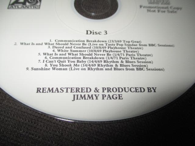 Led Zeppelin Deluxe Edition (RARE10タイトル)