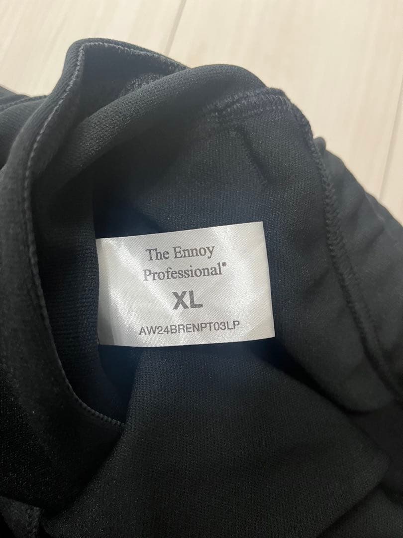 ennoy エンノイ TRACK SUIT トラックスーツ XL ブラック 黒