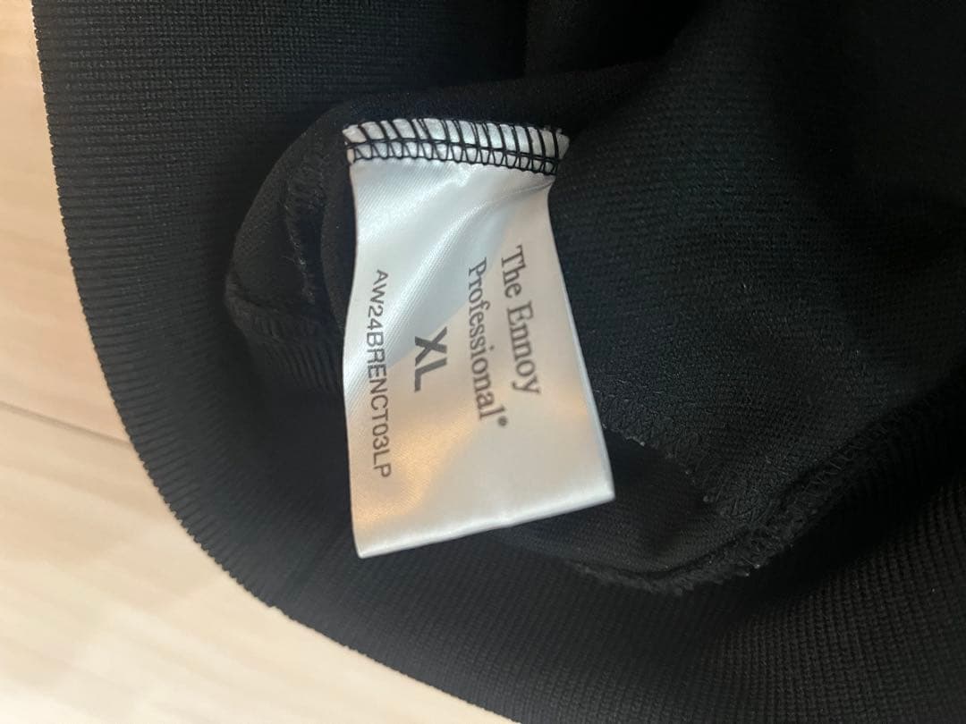 ennoy エンノイ TRACK SUIT トラックスーツ XL ブラック 黒