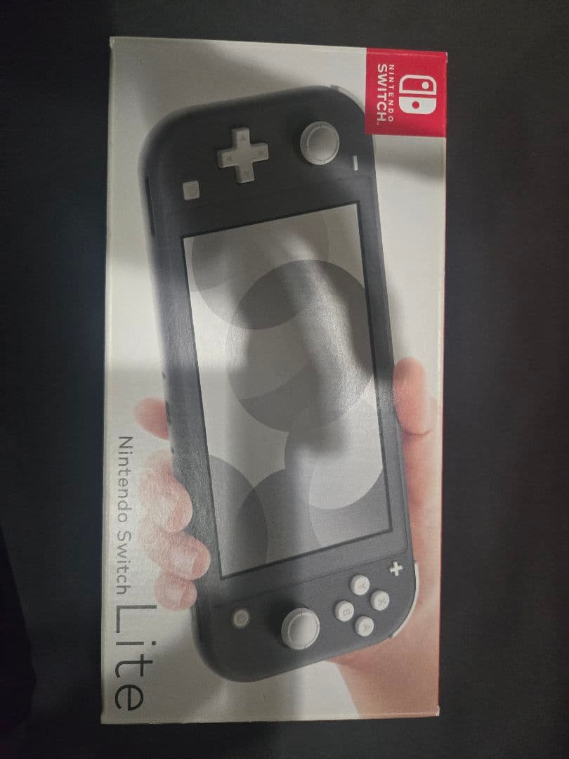 Nintendo Switch Lite【グレー】 動作良好　 3点セット