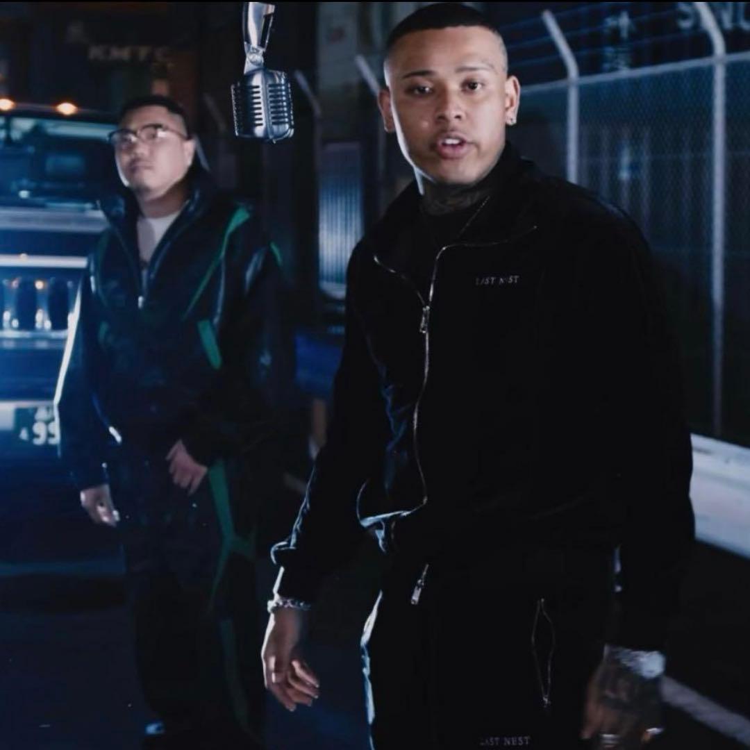 【Mサイズ✨】LAST NEST ベロア セットアップ 黒パイピング 新品